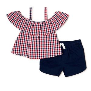 way to celebrate flutter top and short set